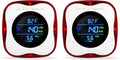2 Packs Plug in Gas & Carbon Monoxide Detectors, 4-in-1 Natural Gas Leak by ProductCategory