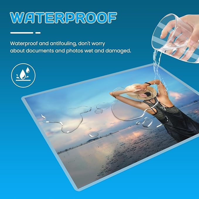 CAREGY 200 Pack Laminating Sheets, Hold 11 x 17 Inch Sheet, 3 Mil Clear Thermal - Image 4