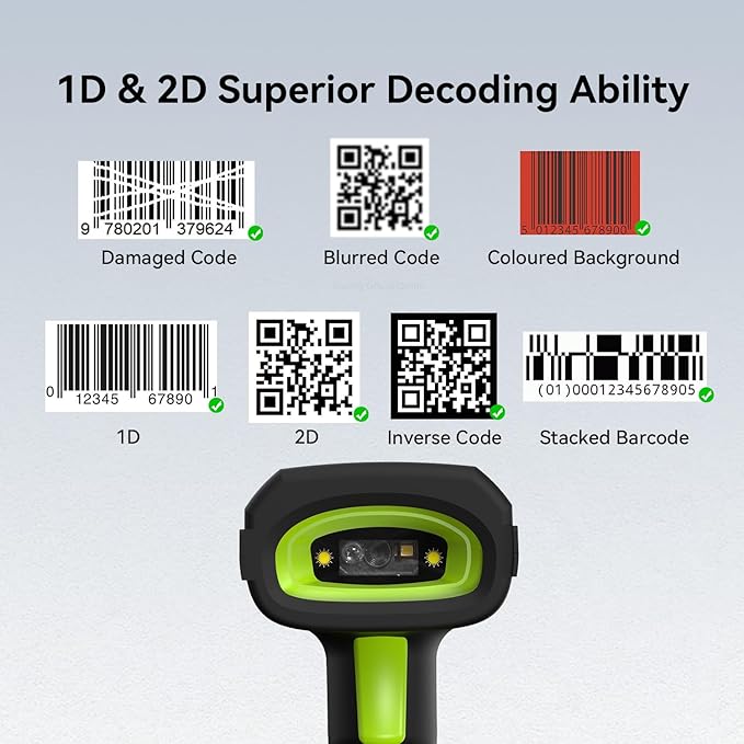 Alacrity DPM Industrial Barcode Scanner, 1D 2D & Direct Part Marks Symbologies - Image 3