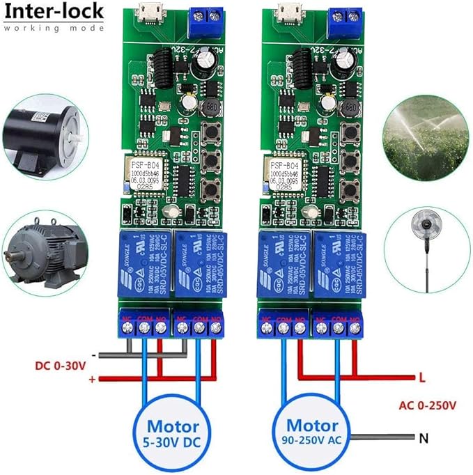 Newgoal 2-Channel Ewelink App Remote Control WiFi 433MHz RF Wireless Switch - Image 4