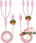 Multi Charging Cable, 3 in 1 Charging Cable by Firsting