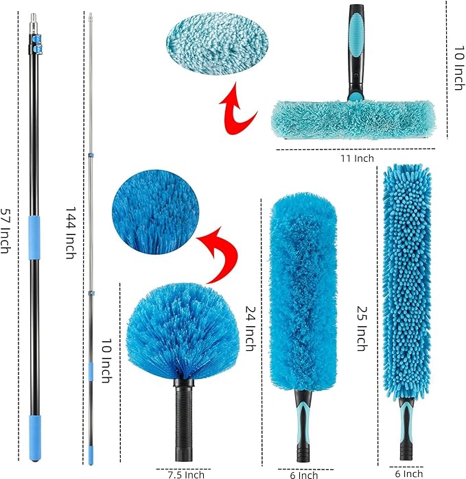 Hicavar 20 Foot High Ceiling Fan Duster - Image 2