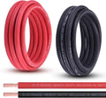 Shirbly 2/0 Gauge Battery Cable, 15FT Red + 15FT Black 2/0 AWG Pure Copper Wire by Shirbly