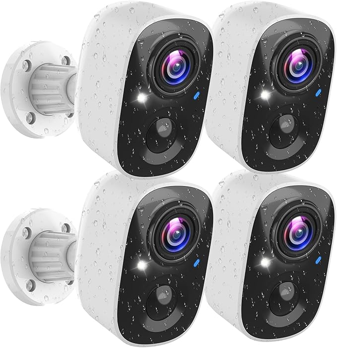 MaxiViz Security Cameras Wireless Outdoor, Battery Powered Cameras by MaxiVizSecurityCamera