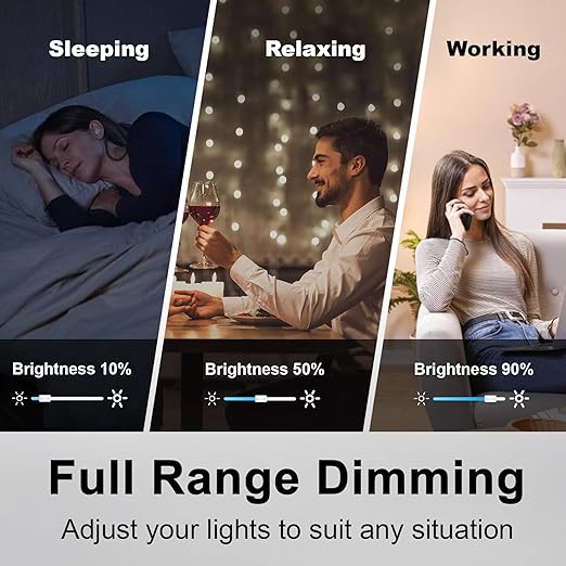 BESTTEN 10 Pack Super Slim Digital Dimmer Light Switch, Quiet Rocker, Max 300W - Image 6
