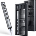 JOREST Mini Electric Screwdriver, Cordless Precision Screwdriver set by Jorest