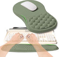 KUOSGM 2-in-1 Ergonomic Set, Wave Rise Keyboard Wrist Rest and Massage Bulge by KUOSGM