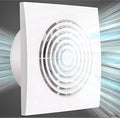 JOANAJO 6 Inch Exhaust Fan Bathroom Exhaust Fan Damper ABS Waterproof by Unknown