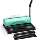 OFFNOVA Binding Machine, 21-Hole 450 Sheets Paper Comb Punch Binder Machine by OFFNOVA
