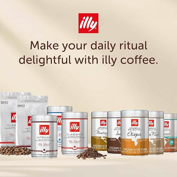 illy Whole Bean Coffee, Brasile Regenerative Agriculture Medium Roast, 100% - Image 8