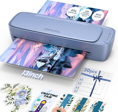 13 Inch Laminator Machine 11x17 by Qfun