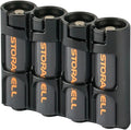 AA Battery Storage Caddy by Storacell, Holds 4 Batteries by Storacell