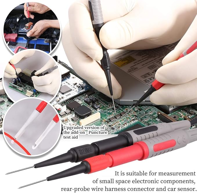 Bionso 25-Piece Multimeter Leads Kit, Professional and Upgraded Test Leads Set - Image 4