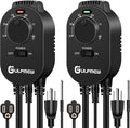 2 Pcs Plug in Thermostat for Heater, Thermostat Plug Outlet by Gulfmew