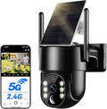 Noaheye Solar Security Cameras Wireless Outdoor, 5G&2.4GHz Cameras by Unknown