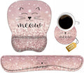Ergonomic Mouse Pad Wrist Support and Keyboard Wrist Rest Set by Unknown