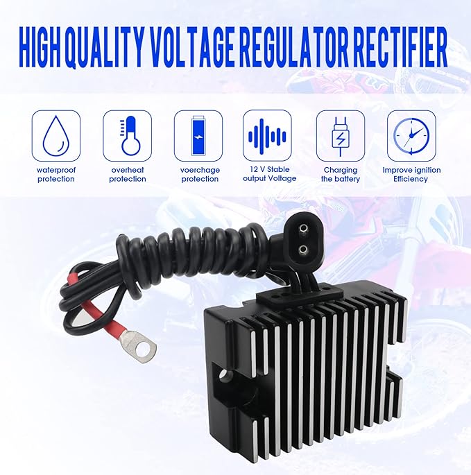 Kindpanda 74519-88 74519-88A Voltage Regulator Rectifier Fit - Image 2