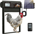 XRDZYXGS Automatic Chicken Coop Door Opener, Space-Saving Roll-up Design by XRDZYXGS