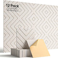 Woovio Sound Proof Foam Panels for Walls, 12 Pack Self-Adhesive Acoustic Panels by Woovio