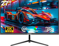 Gawfolk Gaming Monitor 27 inch QHD IPS, PC Screen 120Hz 2K, Ultra-Thin Zero by Gawfolk