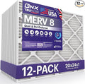 BNX TruFilter 20x24x1 Air Filter MERV 8 by BNX