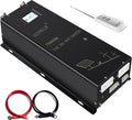 WZRELB 7000W 48V Pure Sine Wave Inverter, 48 Volt DC to AC 120V 240V Split by WZRELB