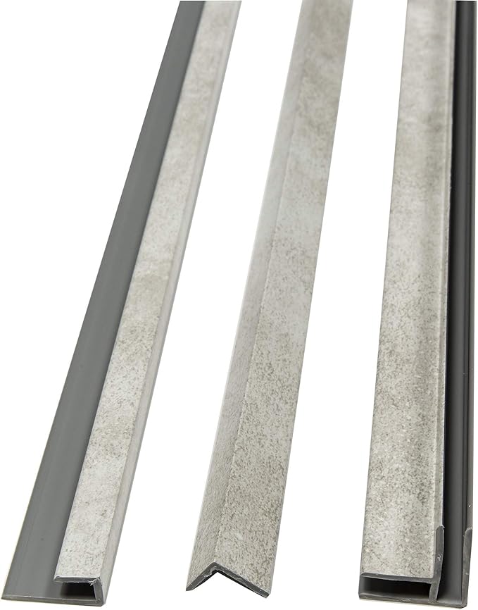 Palisade 78in x 60in x 30in Waterproof Vinyl Shower Surround Kit - Image 8