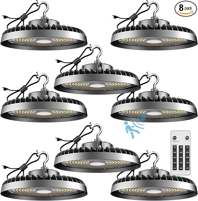 Lightdot 150W Smart LED High Bay Shop Light 5000K 22500LM ETL Listed LED High by LightdotLighting