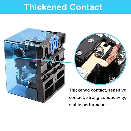 TWTADE/JQX-62F-2Z Coil Voltage AC 12V 80A DPDT Electronmagnetic Relay, High - Image 5