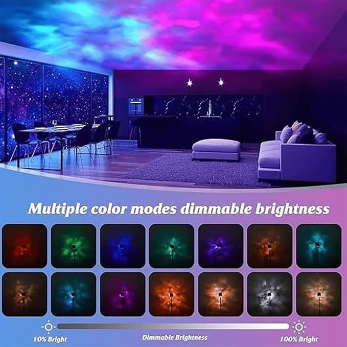 citosisk Aurora Borealis Night Light Dreamscape Projector, Magical Northern - Image 3