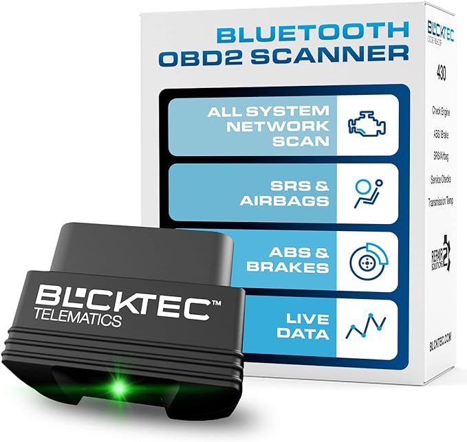 BLCKTEC 430 Bluetooth OBD2 Scanner by BLCKTEC