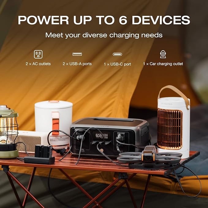 EF ECOFLOW Portable Power Station RIVER 3, 245Wh LiFePO4 Battery Power Station - Image 8