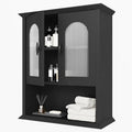 CJL Bathroom Wall Cabinet with Fluted Door, 18.9'' x 23.6'' Medicine Cabinet by Unknown