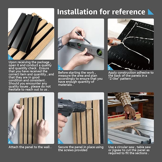 Art3d 4 Wood Slat Acoustic Panels - Image 9