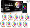 LightingWill 2 Inch LED Recessed Lighting, Smart WiFi LED Downlight, 5W Ceiling by LightingWill