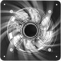 XUFOPLY 9.84 Inch Exhaust Fan, 110V 100W Wall Mounted Vent Fans 2600RPM Kitchen by GoodLucky