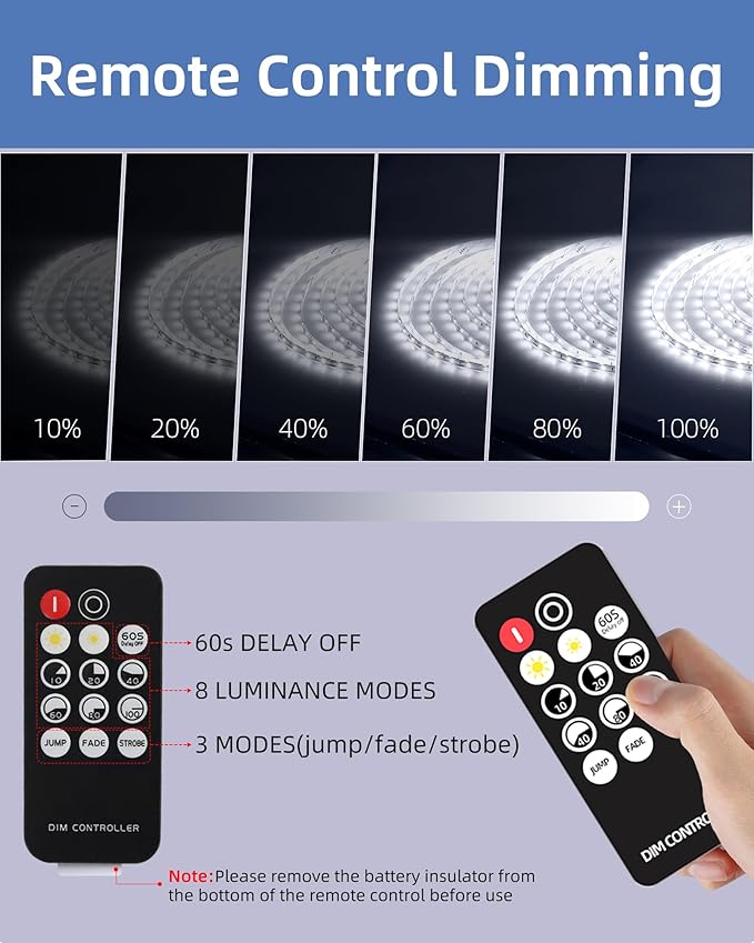 JNGMAIR 40ft LED Strip Lights - Image 4