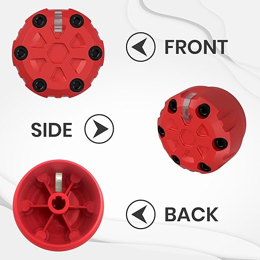 4 Pack - 2nd Gen Tacoma Accessories AC Knob Upgrade - 2005, 2015 Tacoma Climate - Image 5
