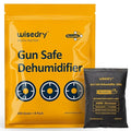 wisedry 200 Grams x 4 Packs Gun Safe Dehumidifier, Reusable Moisture Absorber by wisedry