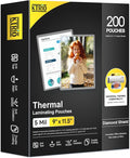 KTRIO 200 Pack Laminating Sheets 5 Mil, Hold 8.5 x 11 Inches Laminate Sheets by KTRIO