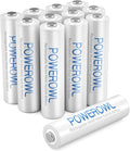 POWEROWL AAA Rechargeable Batteries, High Capacity Triple A Batteries 1000mAh by POWEROWL