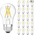 Sunco 20 Pack A15 Light Bulb LED, Edison Style Bulb, Dimmable Vintage Filament by SuncoLighting