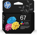 HP 67 Tri-Color Ink Cartridge | Works by HP