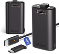 2 Pack Xbox Rechargeable Battery Pack, Xbox Series X Play & Charge Kit 1400mAh by Unknown