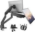 monTEK Dual Monitor Mount with USB Monitor Arms by monTEK