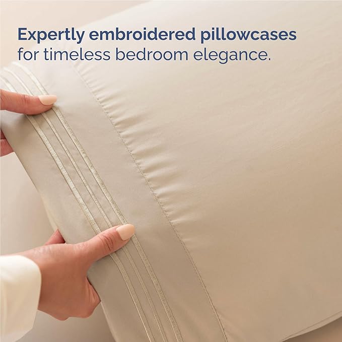 Twin XL Size 3 Piece Sheet Set - Image 6