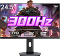 KTC 24.5 Inch 300Hz Gaming Monitor, FHD 1080P 240Hz Fast IPS Monitor, by KTC