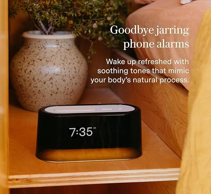 Loftie Alarm Clock with Sound Machine – Smart Alarm Clock with Light, Night - Image 6