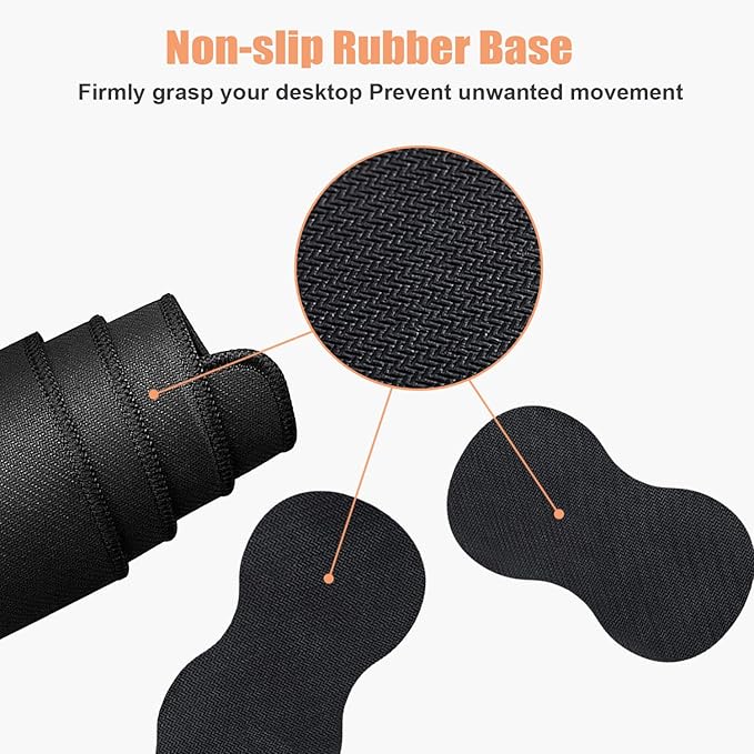 Ergonomic Keyboard Wrist Rest & Mouse Pad Wrist Rest Set, Large XXL Gaming Desk - Image 4
