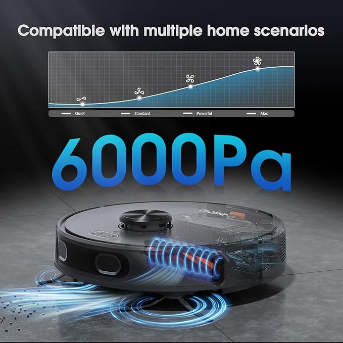 Robot Vacuum and Mop Combo, Robotic Vacuums Cleaner - Image 3